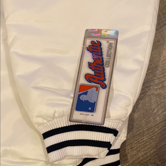 MLB ALL STAR GAME JACKET 2008 MEN XL NWT NY YANKEES Satin MLB BASEBALL - Picture 2 of 12